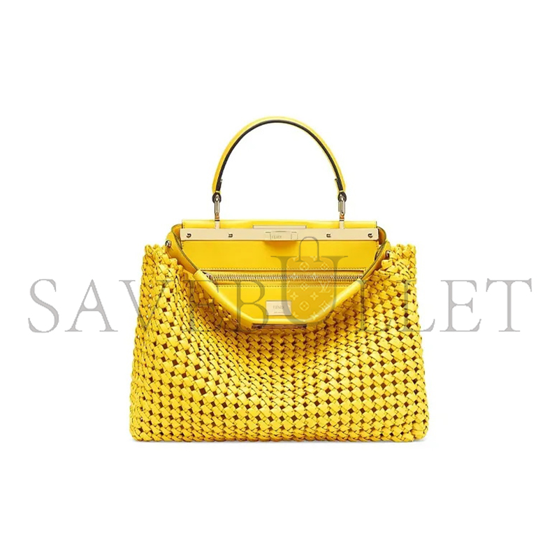 F**di medium woven peekaboo bag 8bn290abhyf192e (33*26*12cm)